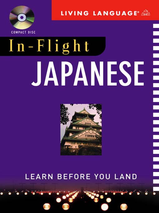 Title details for In-Flight Japanese by Living Language - Wait list